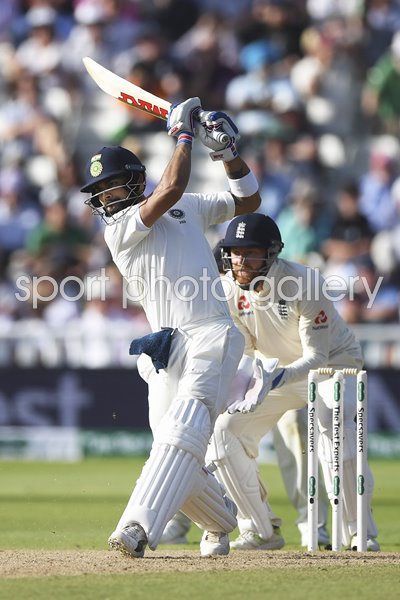 Virat Kohli England v India 1st Test Day Two