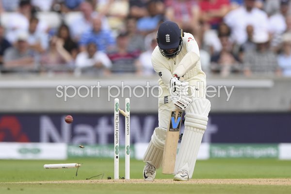 Adil Rashid England v India 1st Test Day Three