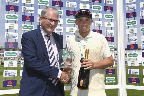 Sam Curran Man of the Match England v India 1st Test 