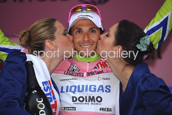 Ivan Basso 93th Giro d'Italia 2010 Stage 19 Podium