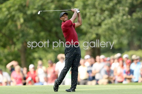 Tiger Woods Round 4 PGA Championship Bellerive 2018