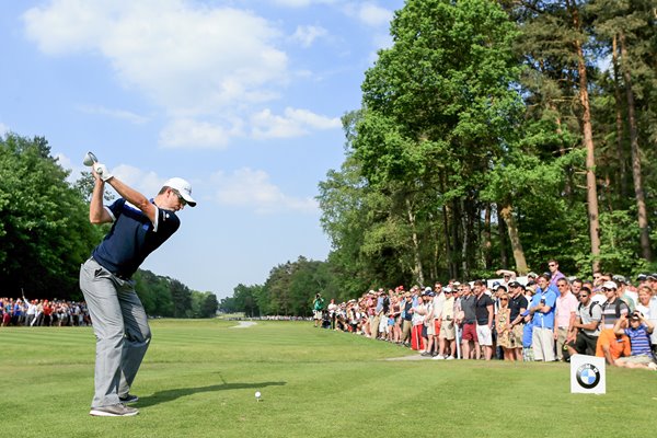 Justin Rose 15th hole Wentworth PGA 2012