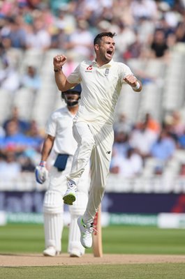 James Anderson England v India Birmingham Test 2018