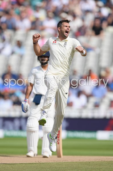 James Anderson England v India Birmingham Test 2018