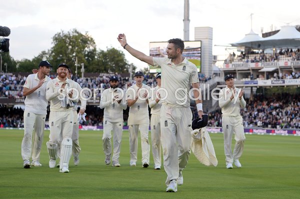 James Anderson England 5 wickets v India Lord's 2018