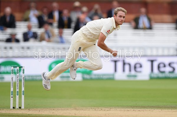 Stuart Broad England v India Lord's Test 2018