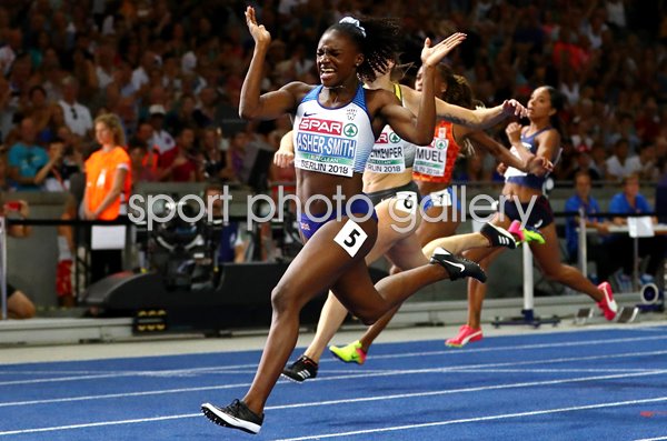Dina Asher-Smith wins 100 metres Europeans Berlin 2018