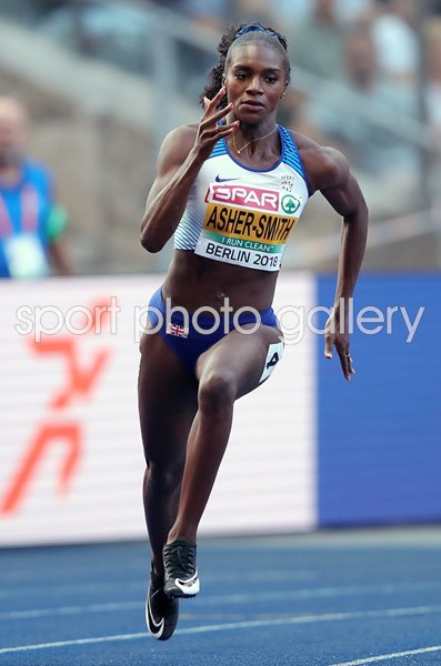 Dina Asher-Smith 200 metres Europeans Berlin 2018