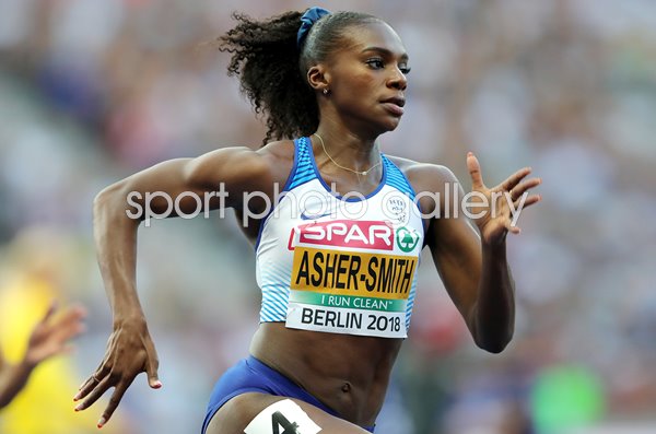 Dina Asher-Smith 200m European Championships Berlin 2018