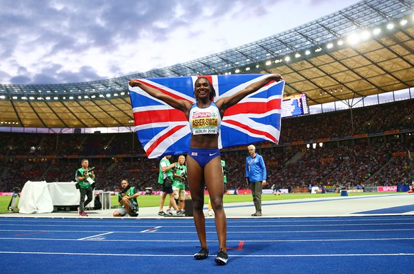 Dina Asher-Smith European 200m Champion Berlin 2018