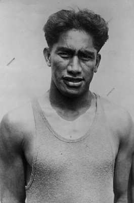 Duke Kahanamoku Hawaii Surfing Pioneer circa 1920