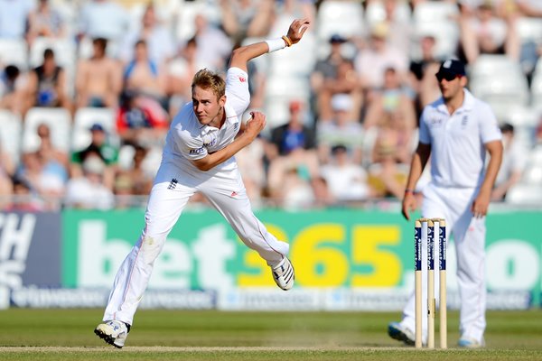 Stuart Broad England v West Indies 2012