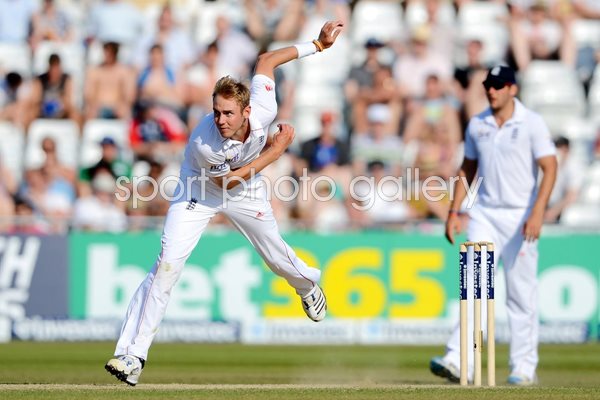 Stuart Broad England v West Indies 2012