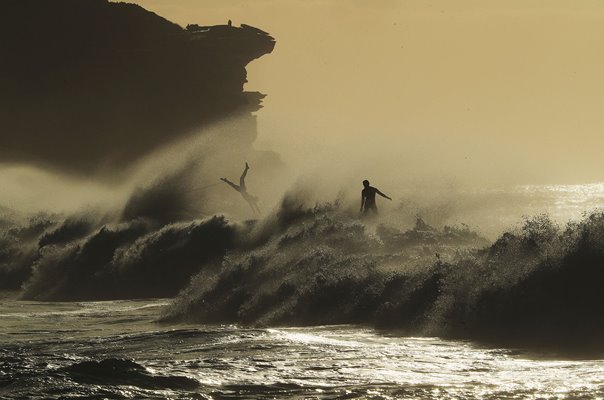 Surfers Bronte Beach Sydney Australia 2018