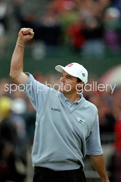 Paul Lawrie Scotland wins British Open Carnoustie 1999