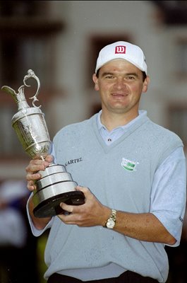 Paul Lawrie Scotland British Open Claret Jug Carnoustie 1999