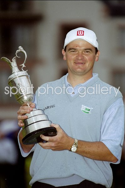 Paul Lawrie Scotland British Open Claret Jug Carnoustie 1999