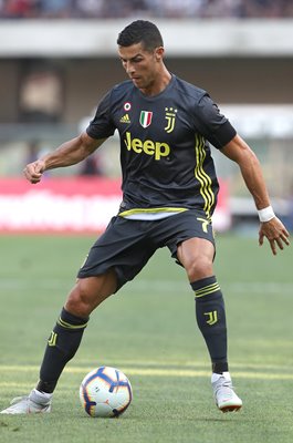 Cristiano Ronaldo Juventus v Chievo Verona Serie A 2018