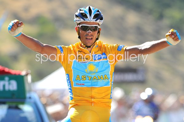 Alberto Contador Spain Vuelta Stage 14