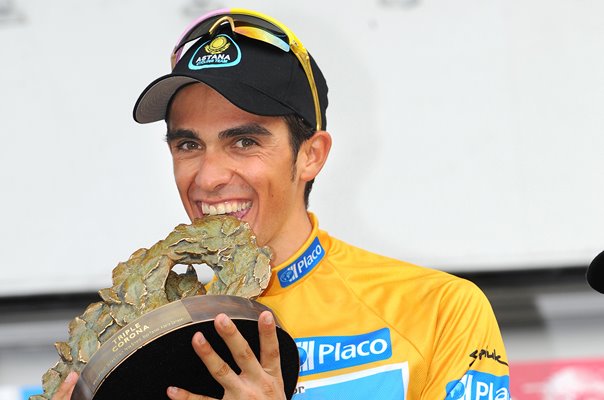 Alberto Contador Tour Of Spain Stage 21 