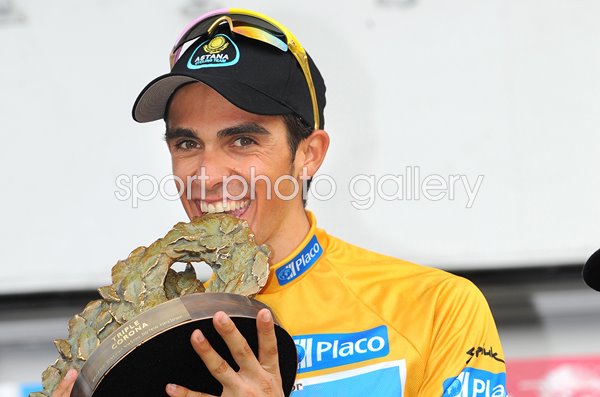 Alberto Contador Tour Of Spain Stage 21 