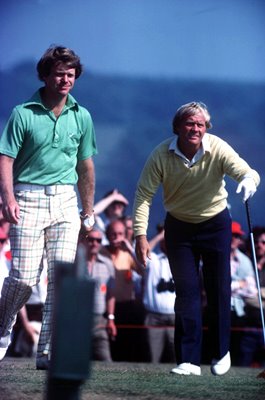 Tom Watson and Jack Nicklaus British Open Turnberry 1977
