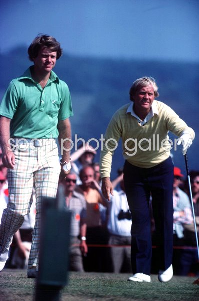 Tom Watson and Jack Nicklaus British Open Turnberry 1977
