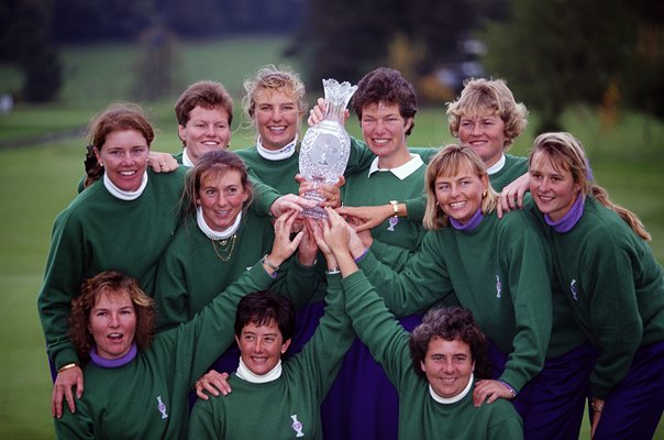 Europe Solheim Cup Winners Dalmahoy Edinburgh 1992
