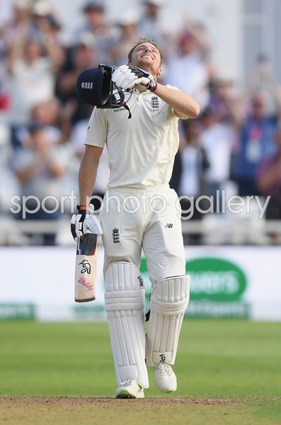 Jos Buttler England Century v India Trent Bridge Test 2018