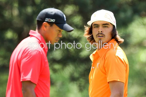 Rickie Fowler and Tiger Woods Memorial 2012