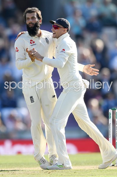 Moeen Ali & Joe Root England v India 4th Test Ageas Bowl 2018
