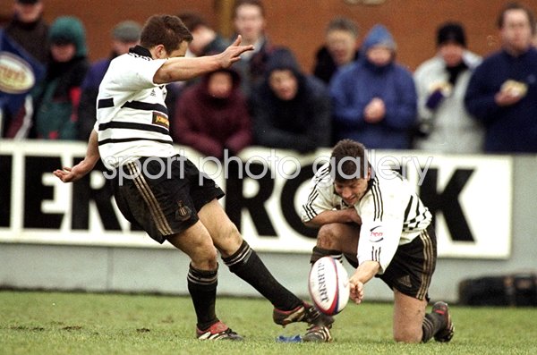 Jonny Wilkinson & Rob Andrew Newcastle Kingston Park 1999