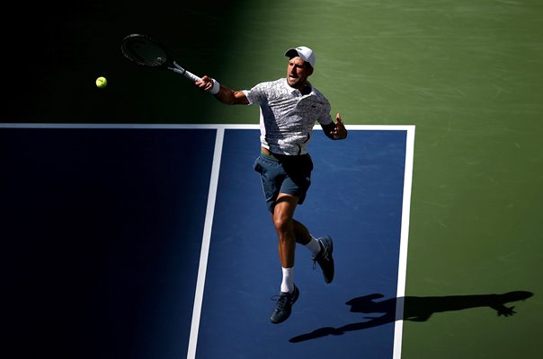Novak Djokovic Serbia US Open New York 2018