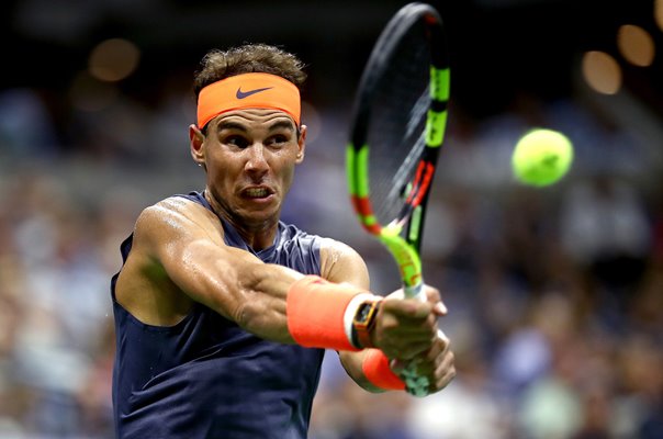 Rafael Nadal Spain v Dominic Thiem US Open Tennis 2018