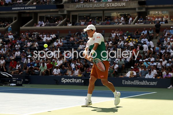 Kei Nishikori Japan v Cilic US Open New York 2018