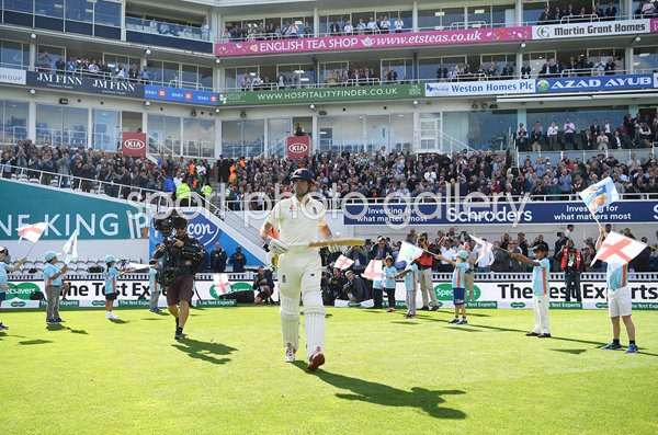 Alastair Cook Last Test England v India Oval London 2018