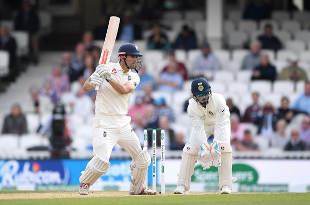 Alastair Cook England Century v India The Oval 2018