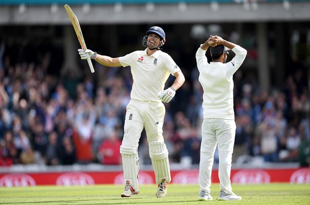 Alastair Cook England reaches 100 Final Innings The Oval 2018