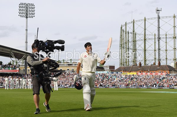 Alastair Cook England Test Farewell Oval v India 2018