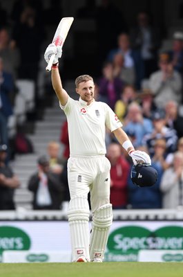 Joe Root England Captain Century v India The Oval 2018