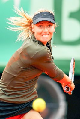 Maria Sharapova French Open action 2012