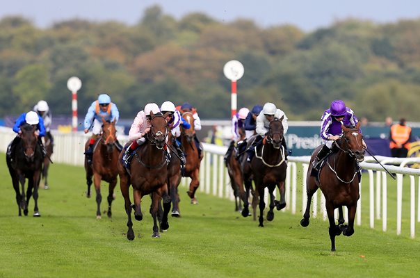 Ryan Moore & Kew Gardens win St Leger Doncaster 2018