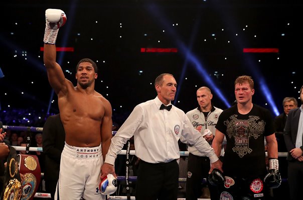 Anthony Joshua beats Alexander Povetkin Heavyweight Boxing Wembley 2018