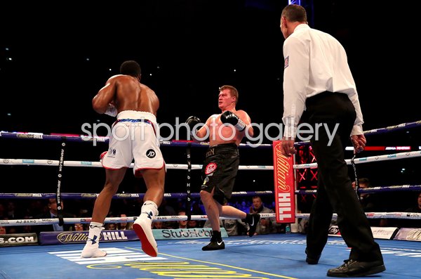 Anthony Joshua knocks out Alexander Povetkin Wembley 2018