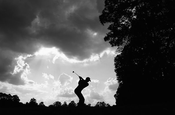 Tiger Woods TOUR Championship Silhouette East Lake 2018