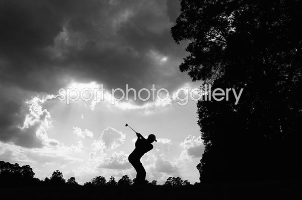 Tiger Woods TOUR Championship Silhouette East Lake 2018