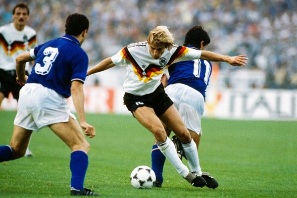 Jurgen Klinsmann v Italy - Euro '88