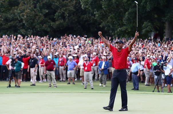 Tiger Woods USA wins Tour Championship East Lake 2018