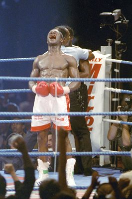 Chris Eubank beats Nigel Benn Birmingham 1990