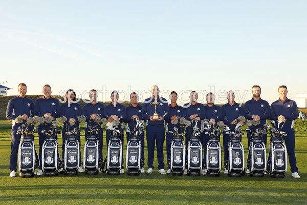 European Team Ryder Cup Paris France 2018